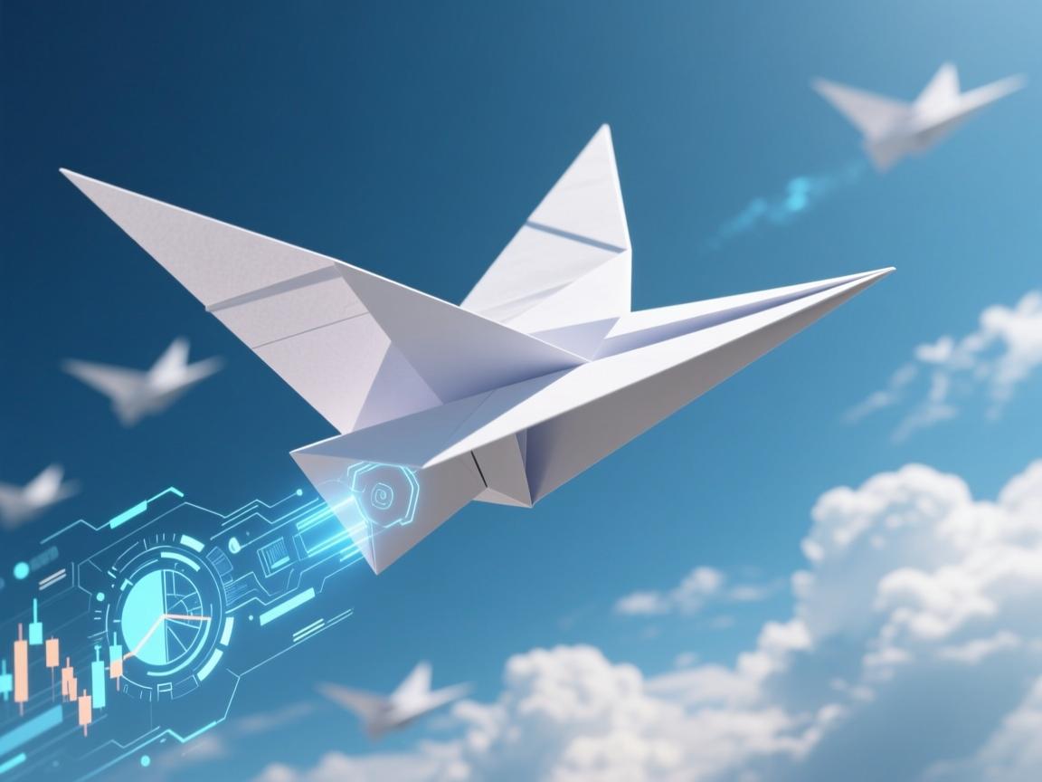 纸翼翱翔的奥秘,一张纸如何征服天空?