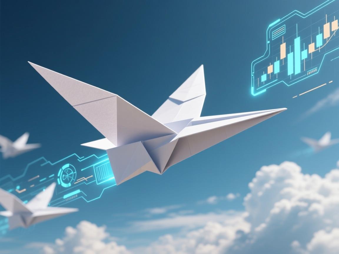 纸翼翱翔的奥秘,一张纸如何征服天空?