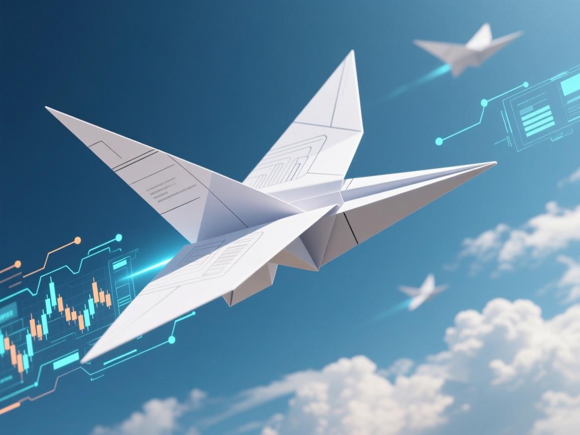 纸翼翱翔的奥秘,一张纸如何征服天空?