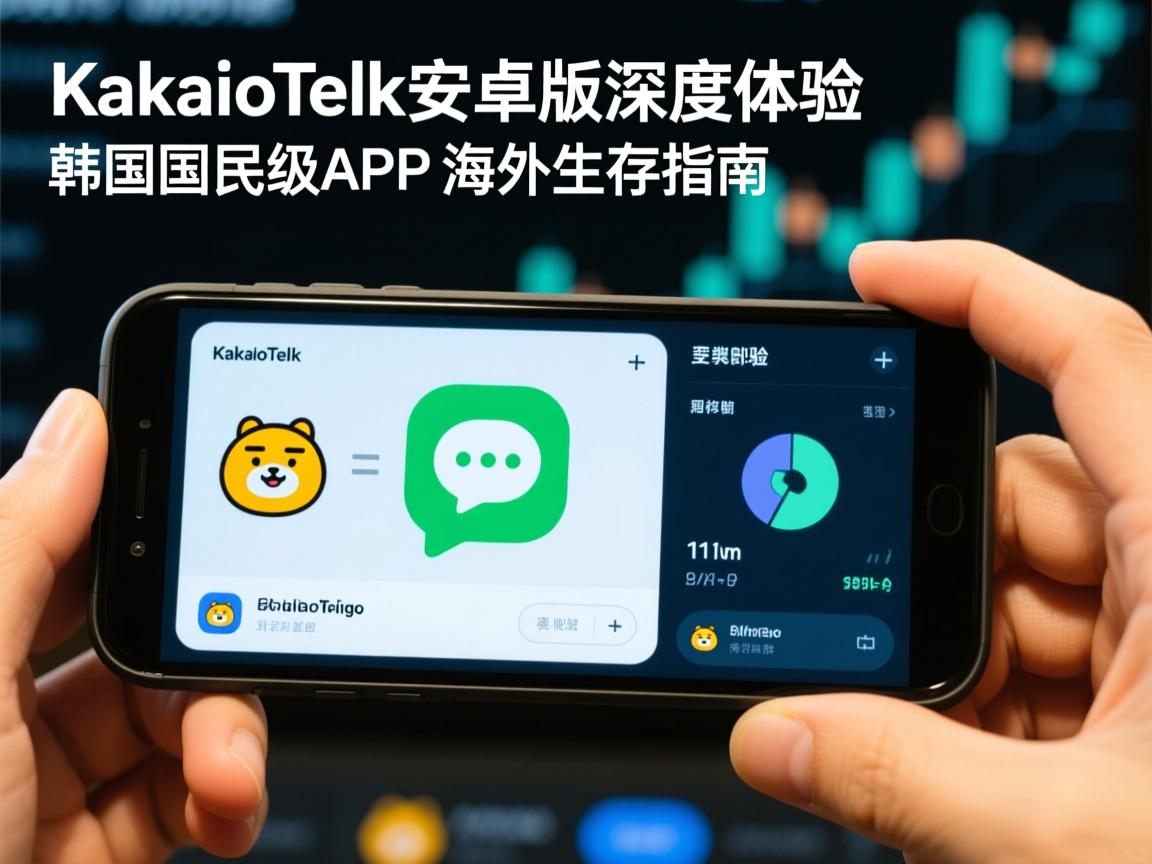 KakaoTalk安卓版深度体验,韩国国民级APP的海外生存指南
