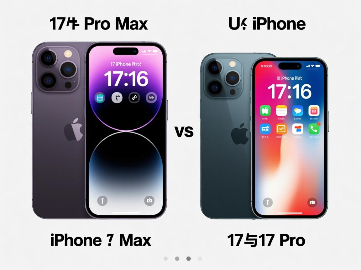 iPhone 17 Pro Max vs iPhone 16,深度较量!17与17 Pro谁更值得入手?揭秘苹果新品的惊天差异