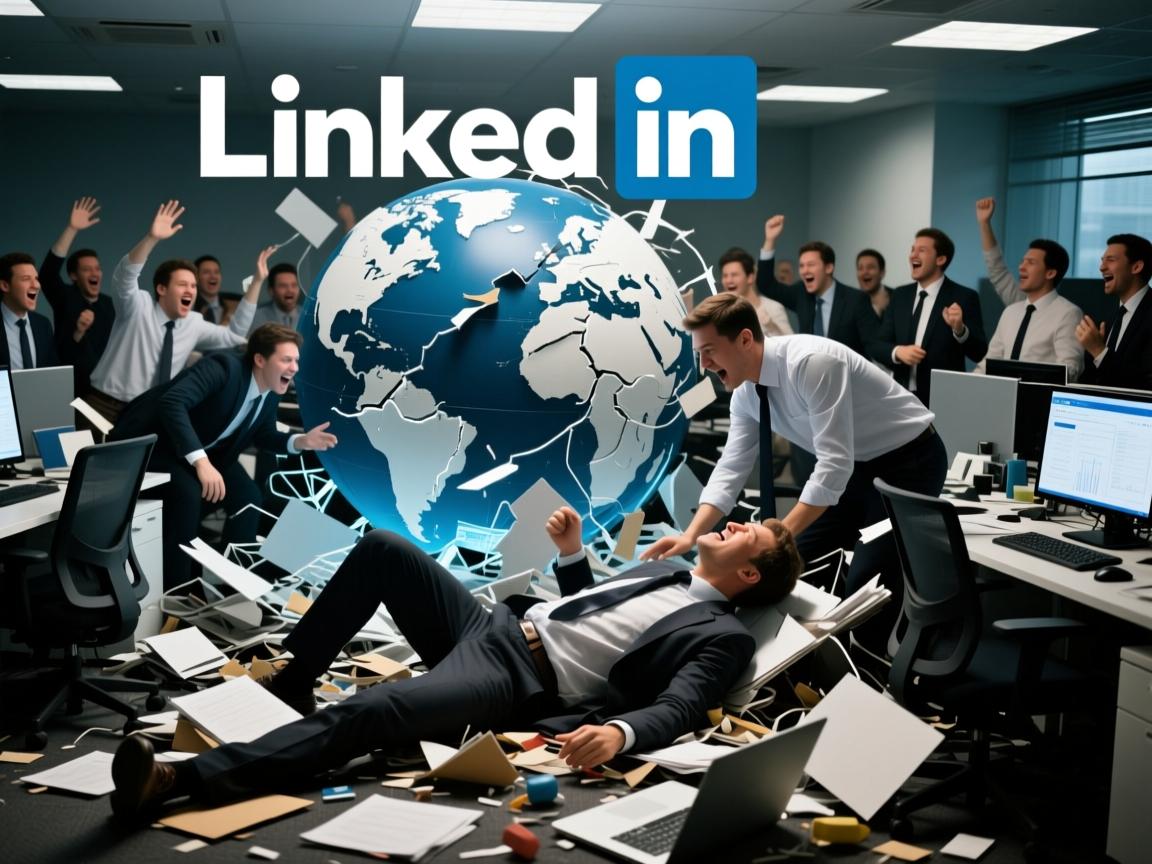 LinkedIn突发瘫痪!全球用户集体抓狂,职场社交一夜回到原始时代?