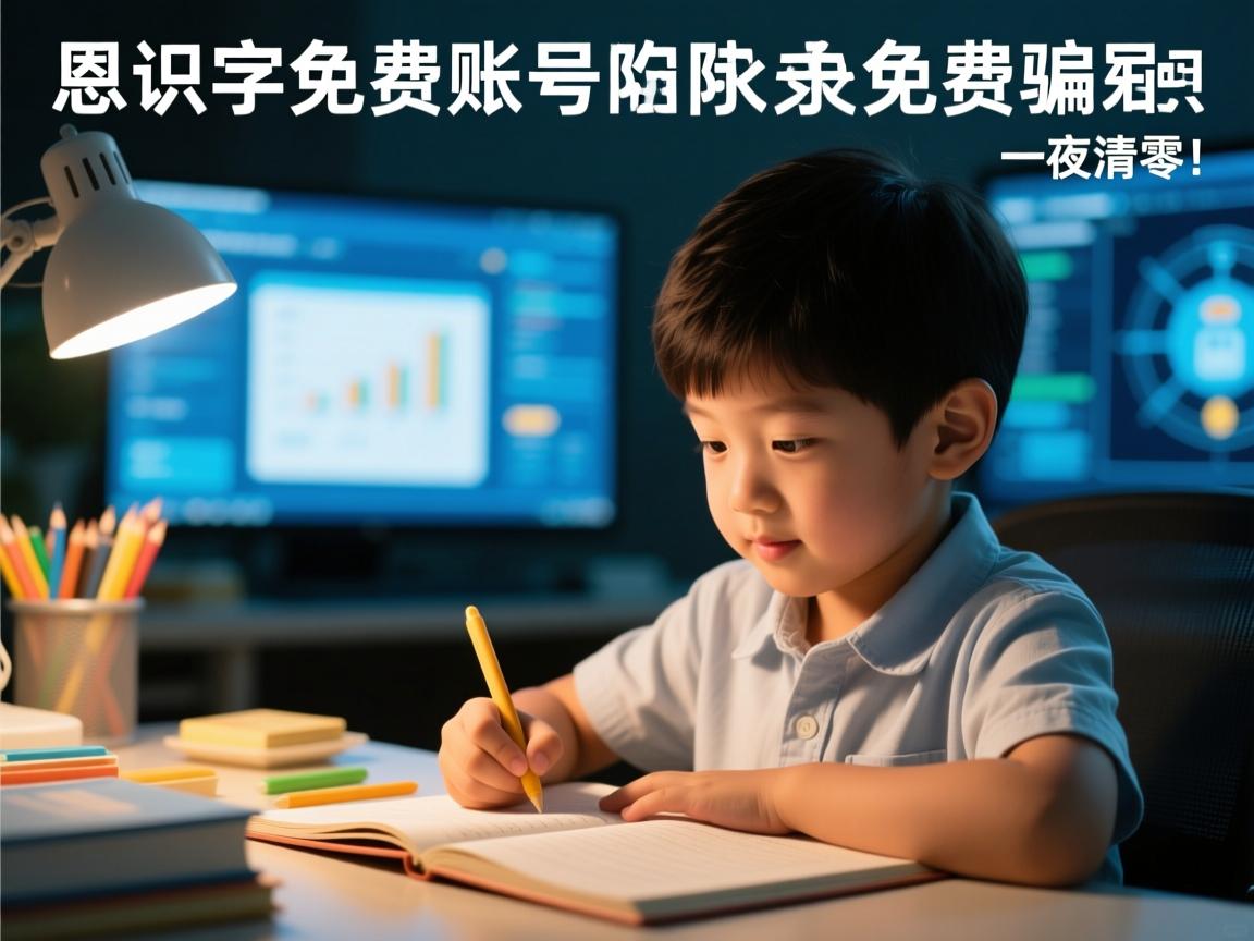 洪恩识字免费账号陷阱,我亲历的永久免费骗局,孩子学习记录一夜清零!