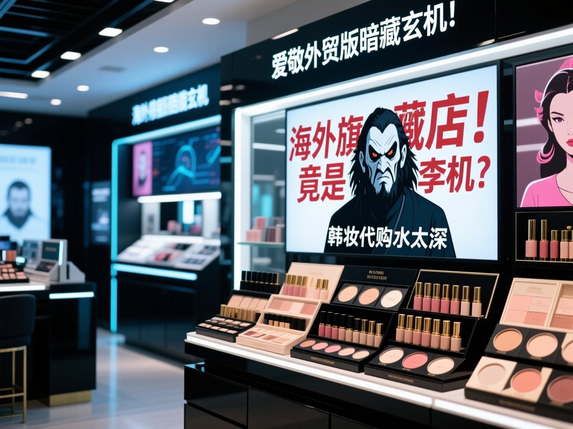 爱敬外贸版暗藏玄机!海外旗舰店竟是李鬼?韩妆代购水太深