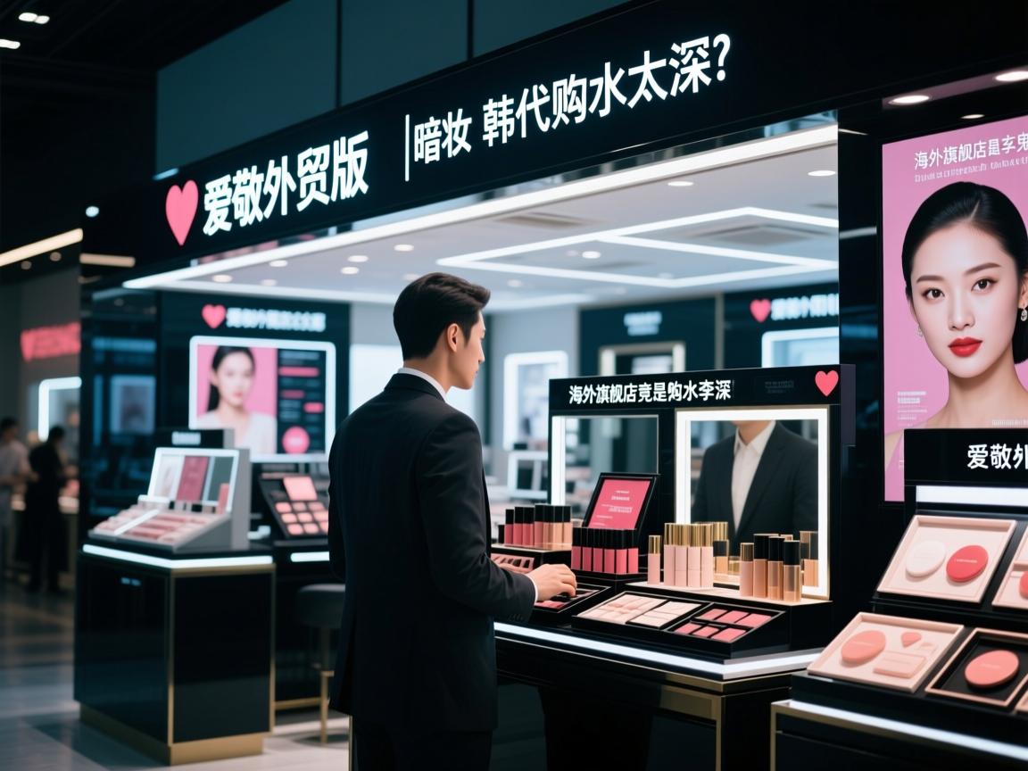 爱敬外贸版暗藏玄机!海外旗舰店竟是李鬼?韩妆代购水太深