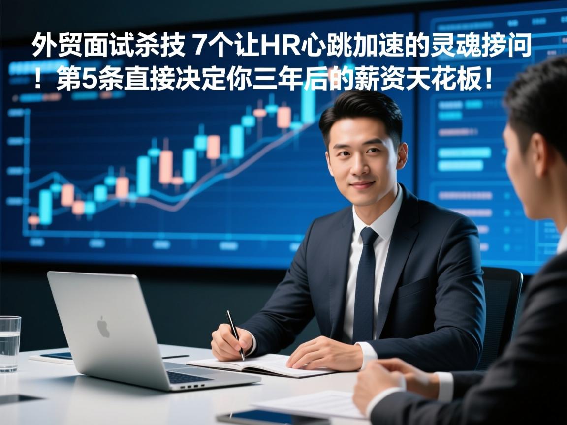 外贸面试必杀技,7个让HR心跳加速的灵魂拷问!第5条直接决定你三年后的薪资天花板!
