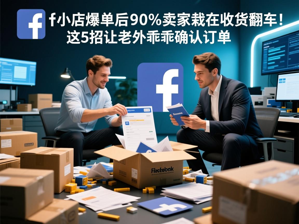 脸书小店爆单后,90%卖家栽在收货翻车!这5招让老外乖乖确认订单