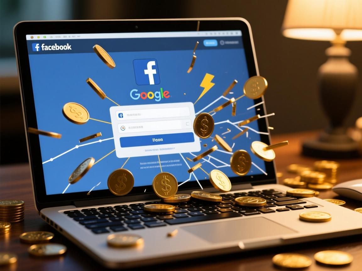 电脑端脸书登录翻车实录,谷歌账号关联失败的5大雷区及破解全攻略!