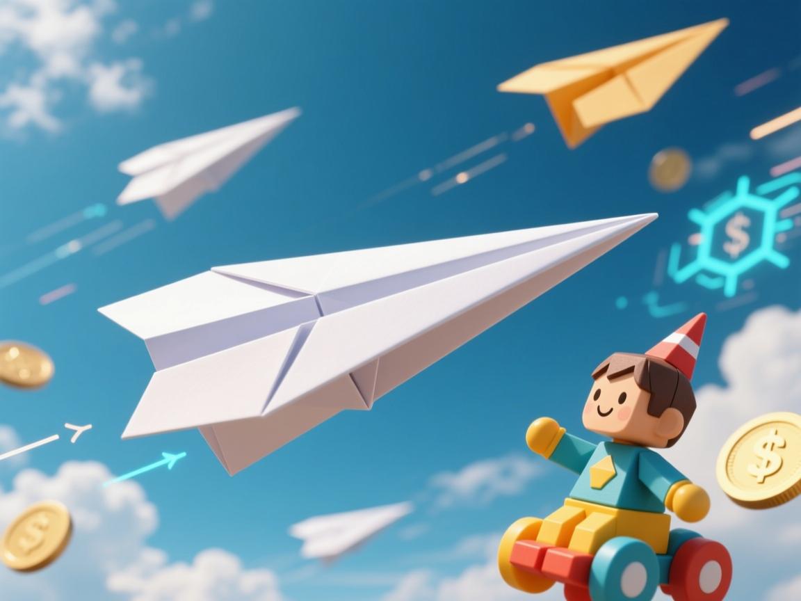 纸飞机终极指南,从童年玩具到天空艺术,解锁飞翔的极致秘密