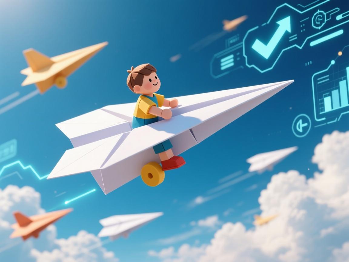 纸飞机终极指南,从童年玩具到天空艺术,解锁飞翔的极致秘密