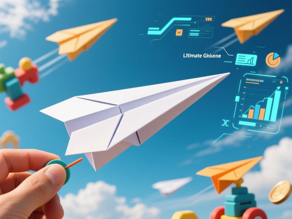 纸飞机终极指南,从童年玩具到天空艺术,解锁飞翔的极致秘密