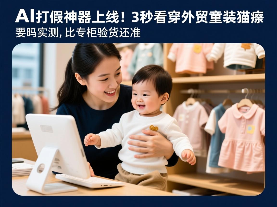 AI打假神器上线!3秒看穿外贸童装猫腻,宝妈实测,比专柜验货还准