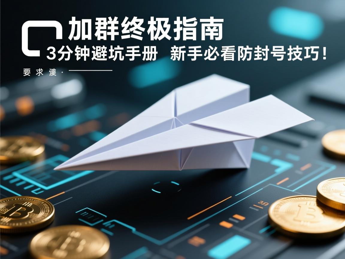 纸飞机加群终极指南,3分钟避坑手册,新手必看防封号技巧!