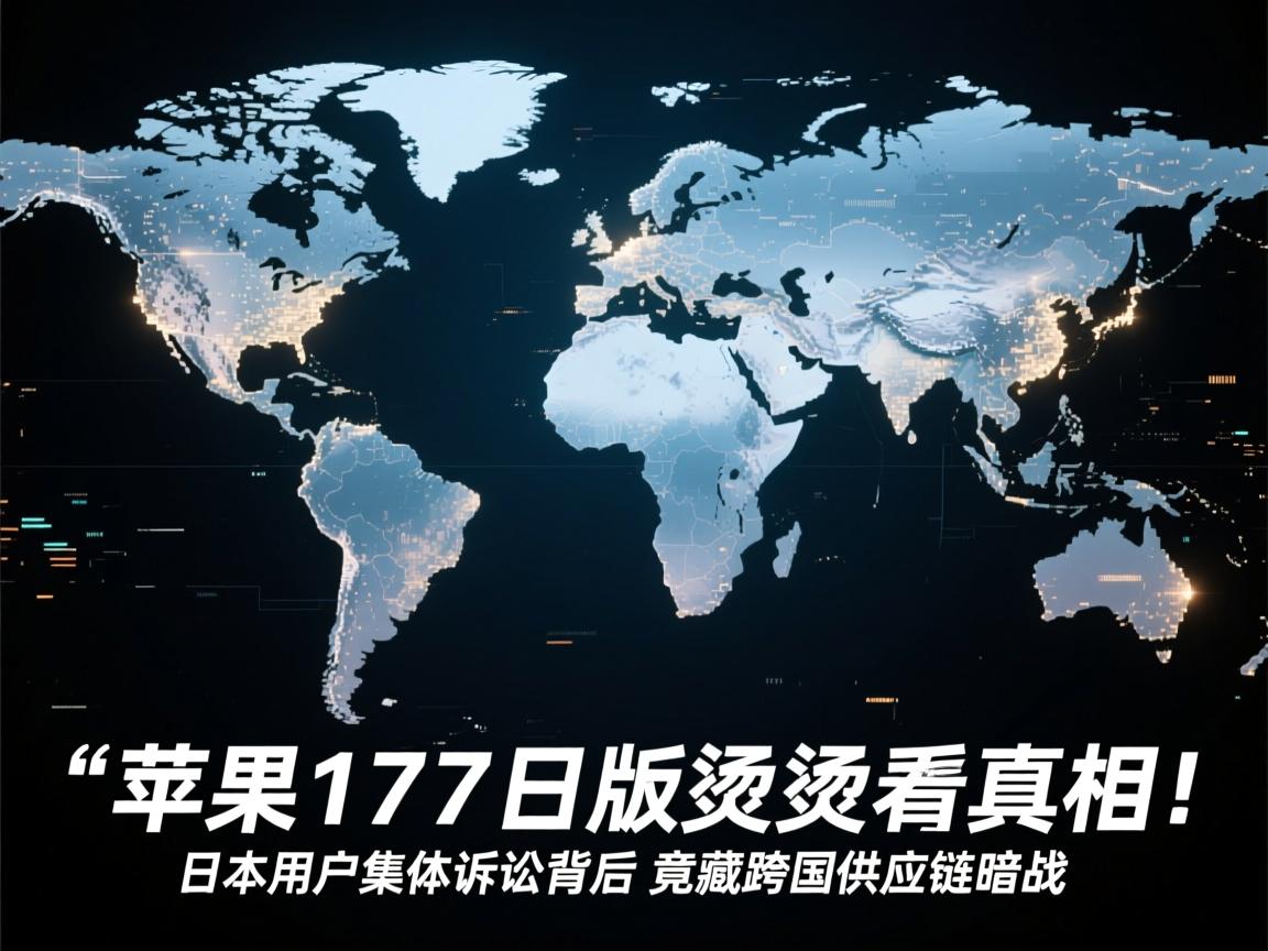 苹果17日版烫手真相!日本用户集体诉讼背后,竟藏跨国供应链暗战