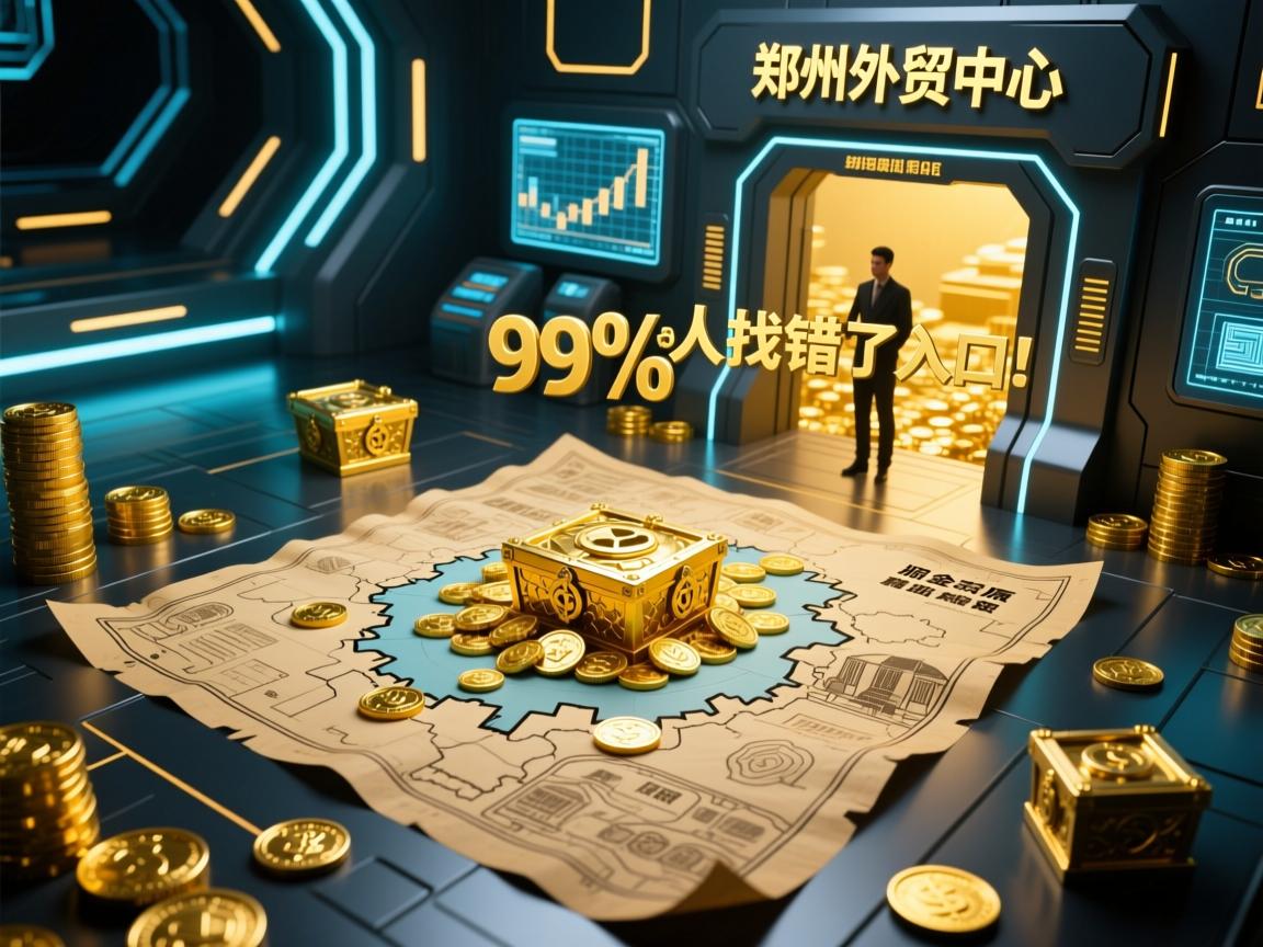 郑州外贸中心藏宝图,掘金中原的黄金坐标,99%的人找错了入口!