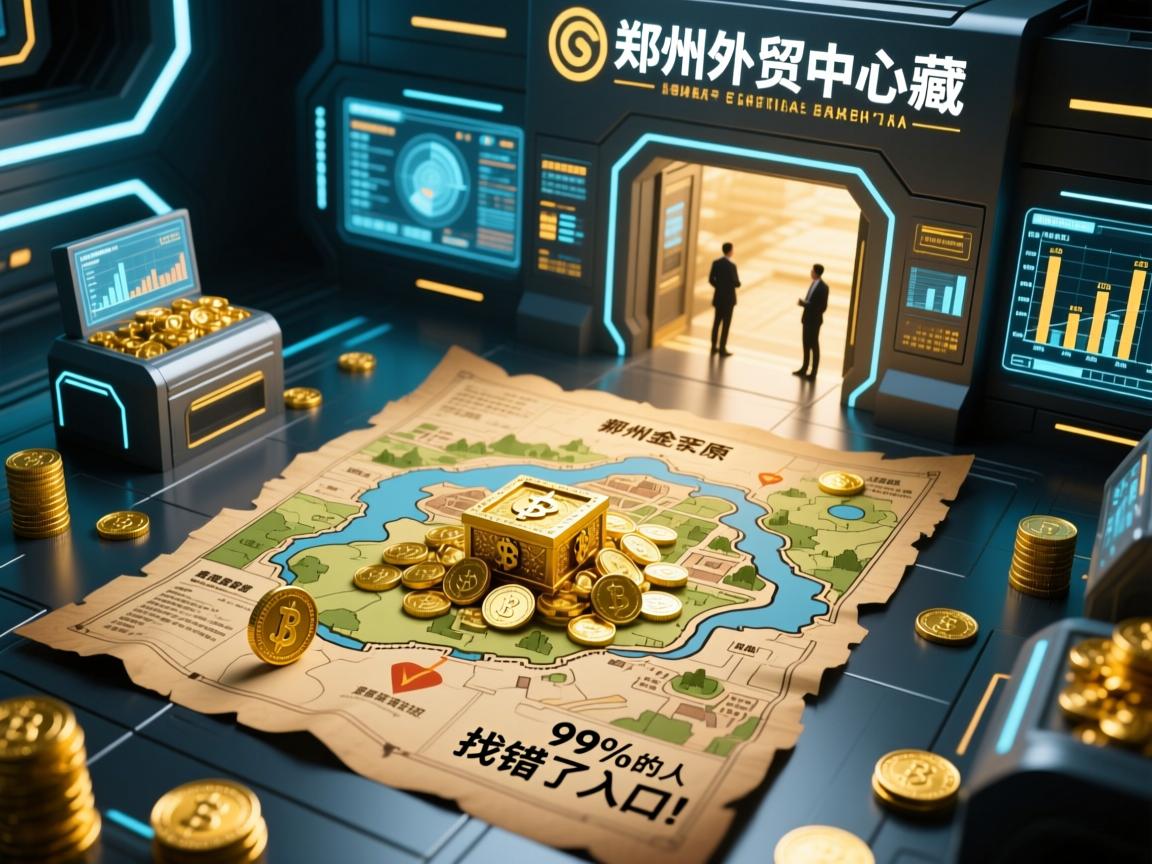 郑州外贸中心藏宝图,掘金中原的黄金坐标,99%的人找错了入口!