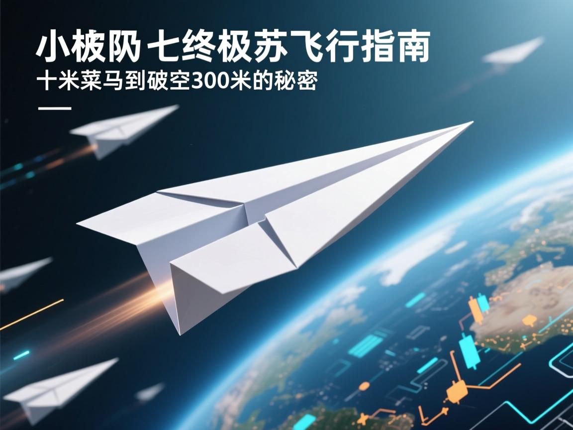 纸飞机终极飞行指南,从十米菜鸟到破空300米的秘密