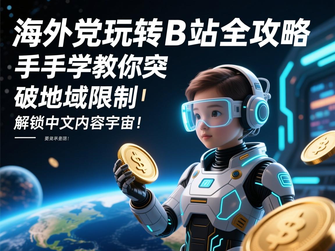 海外党玩转B站全攻略,手把手教你突破地域限制,解锁中文内容宇宙!