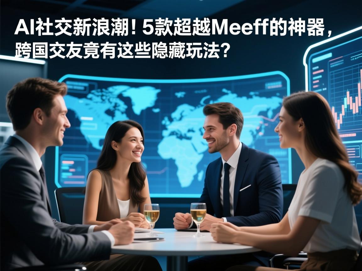 AI社交新浪潮!5款超越Meeff的神器,跨国交友竟有这些隐藏玩法?