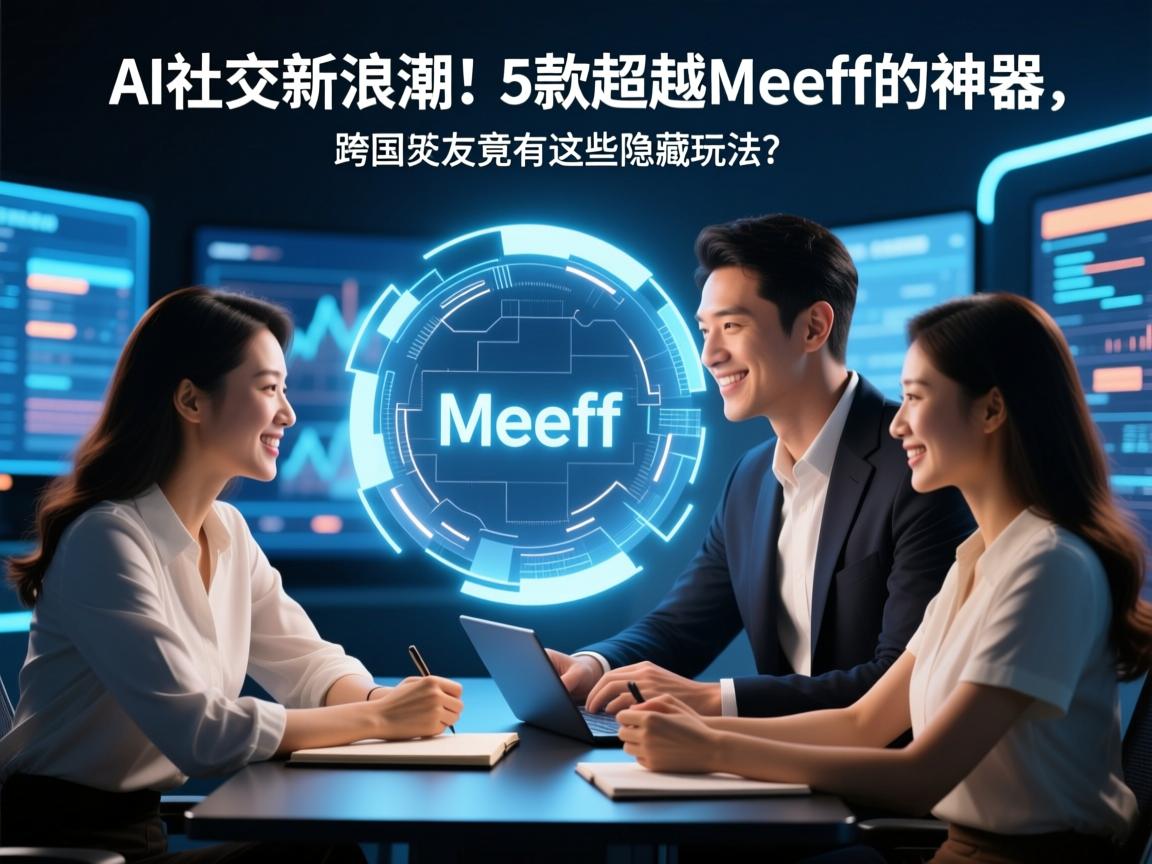 AI社交新浪潮！5款超越Meeff的神器，跨国交友竟有这些隐藏玩法？