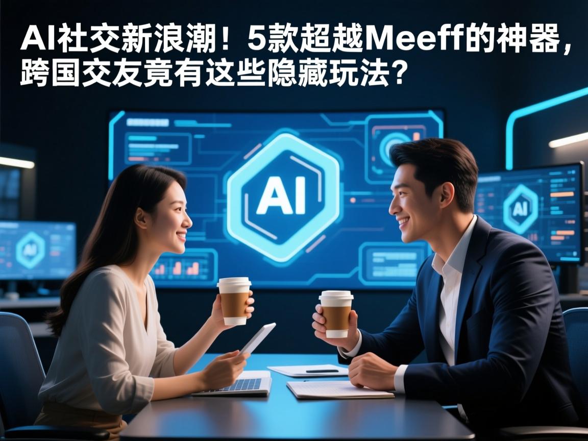 AI社交新浪潮!5款超越Meeff的神器,跨国交友竟有这些隐藏玩法?
