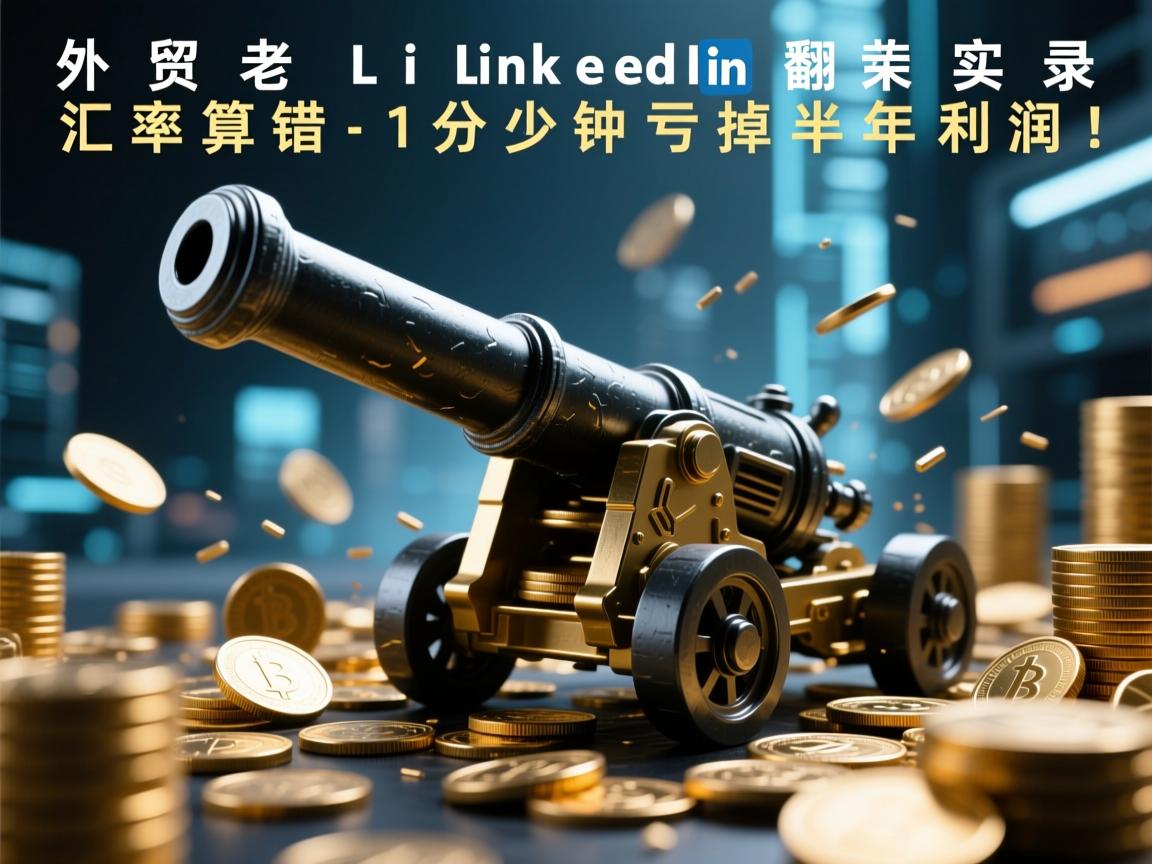 外贸老炮LinkedIn翻车实录,汇率算错1分钟亏掉半年利润!