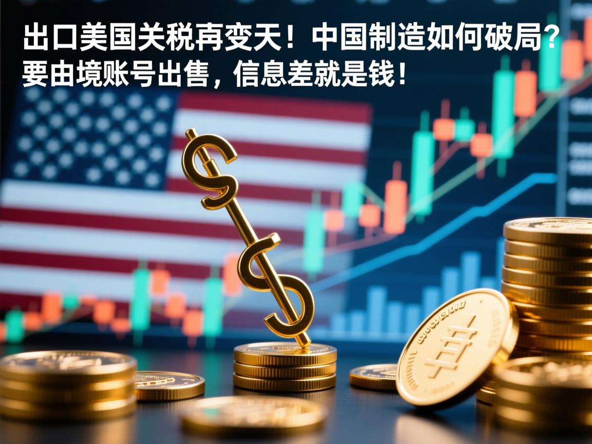 出口美国关税再变天!中国制造如何破局?网友,自由境账号出售,信息差就是钱!