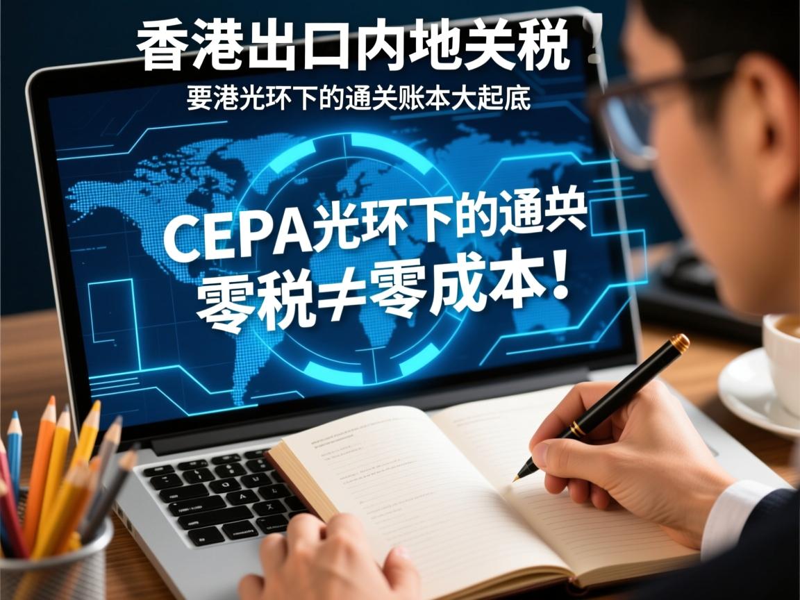 香港出口内地关税,零关税≠零成本!CEPA光环下的通关账本大起底