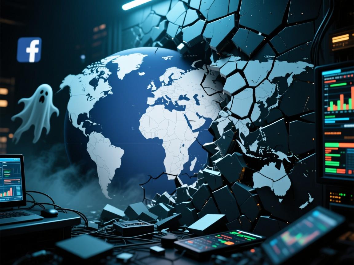 全球5亿用户抓狂!脸书深夜崩盘惊现电子鬼打墙,这3个邪门解法居然真管用?