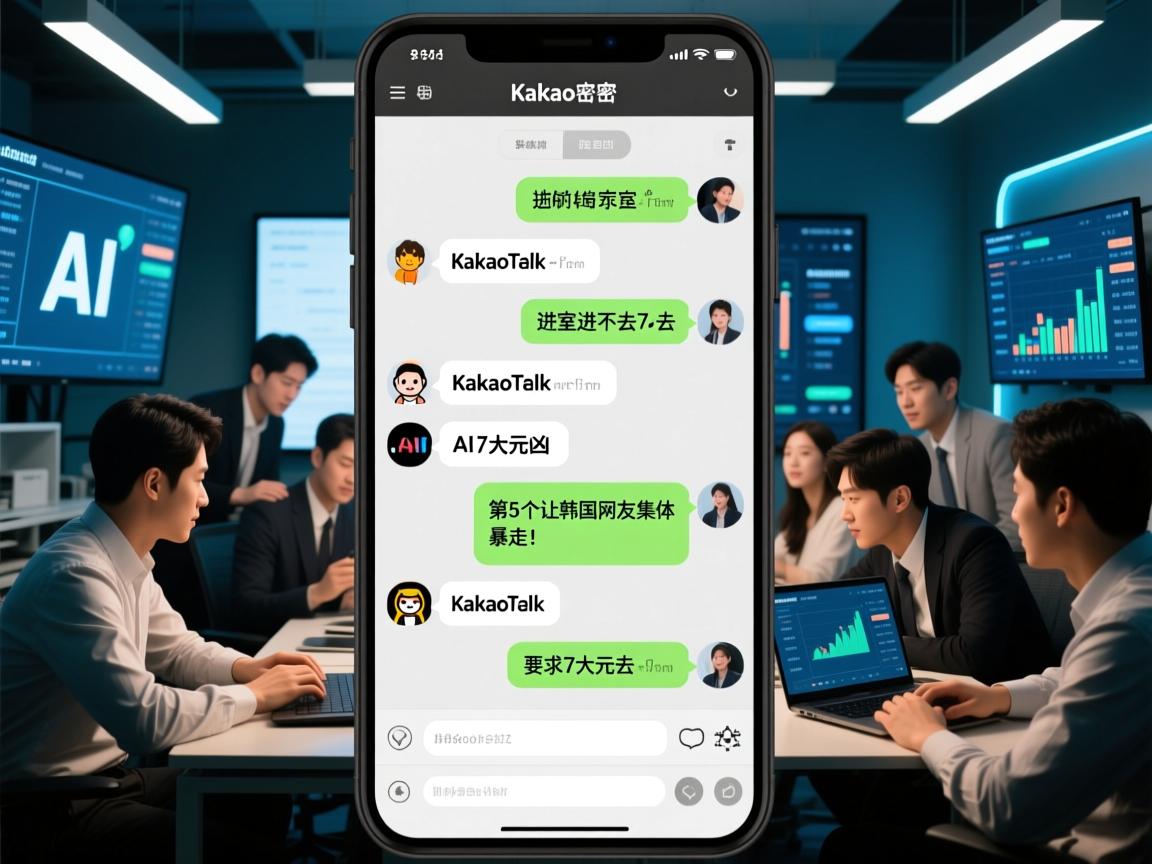AI解密,KakaoTalk聊天室进不去的7大元凶,第5个让韩国网友集体暴走!