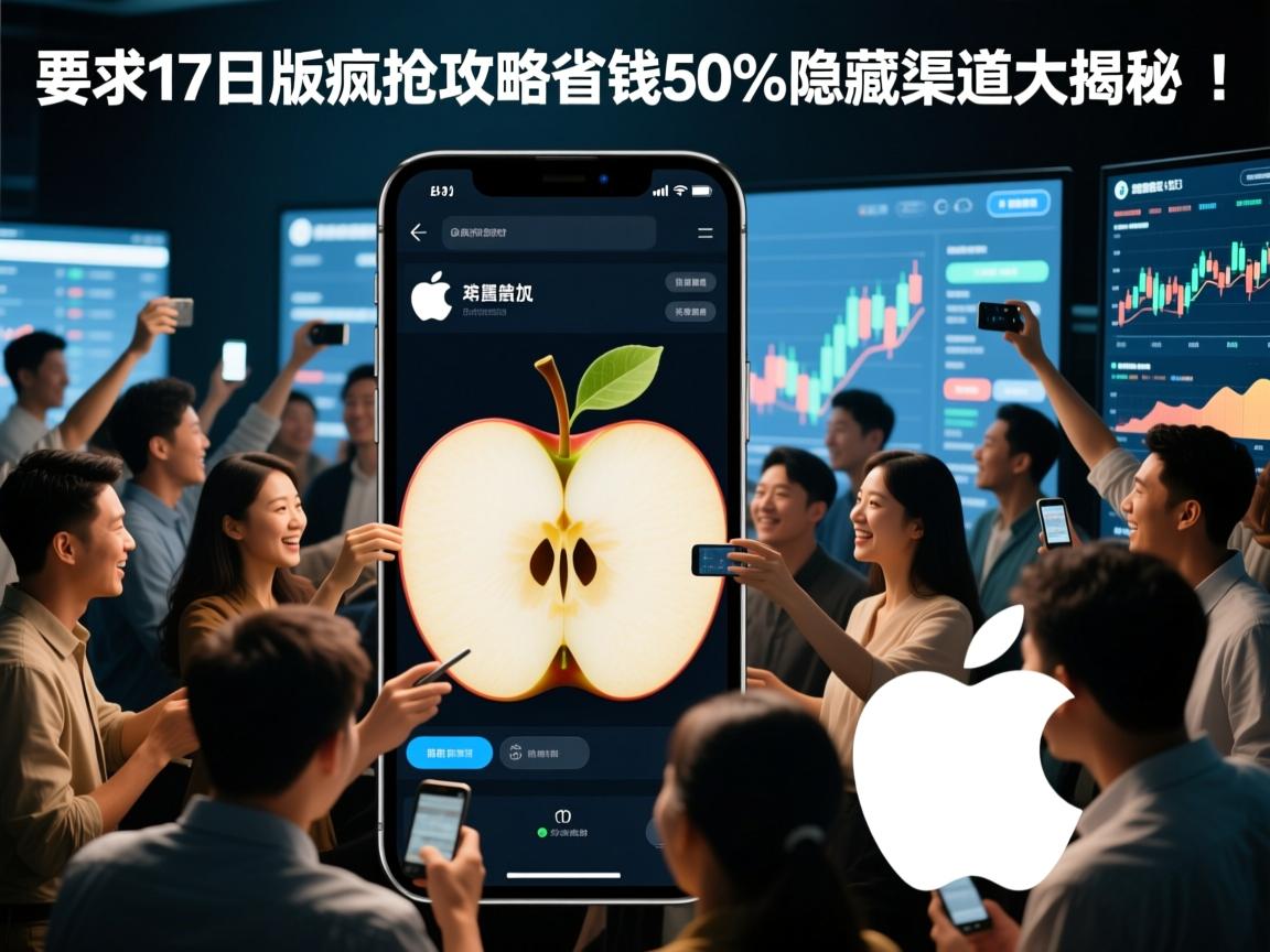 苹果17日版疯抢攻略,省钱50%的隐藏渠道大揭秘!