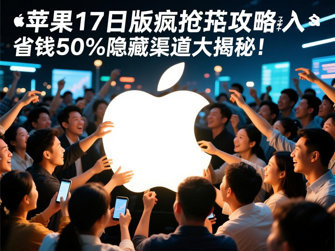 苹果17日版疯抢攻略,省钱50%的隐藏渠道大揭秘!