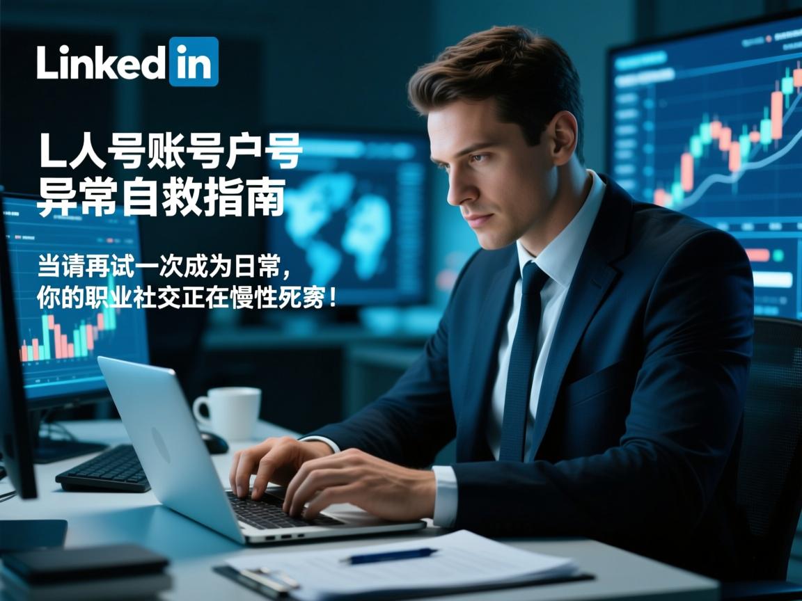 LinkedIn账号异常自救指南,当请再试一次成为日常,你的职业社交正在慢性死亡!