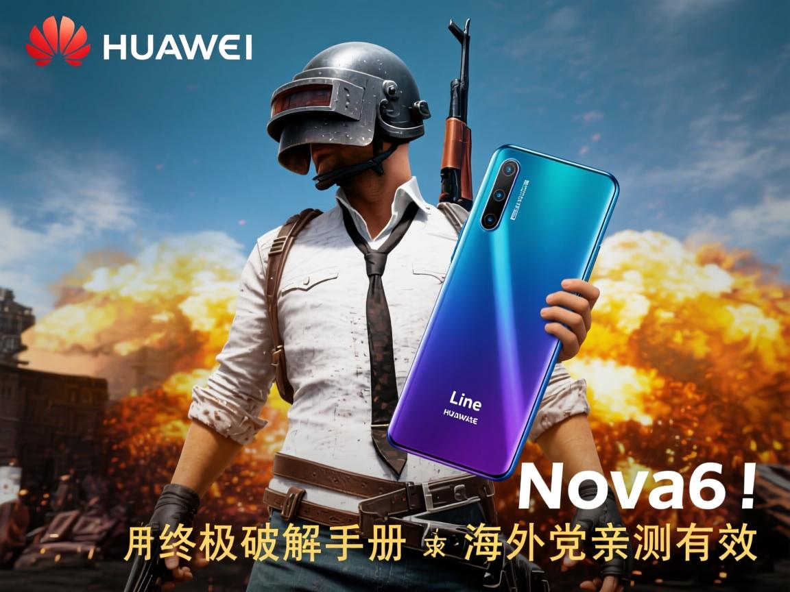 华为nova6绝地求生!Line使用终极破解手册,海外党亲测有效