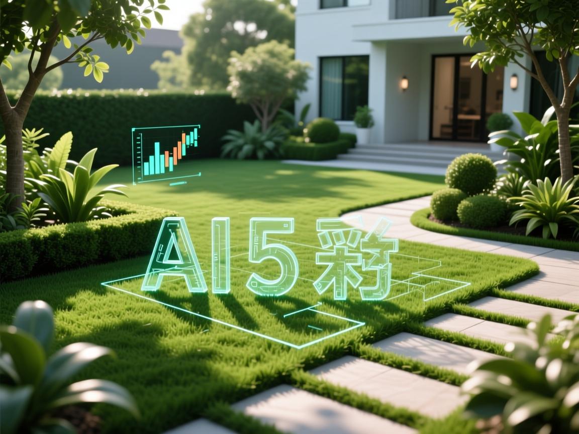 AI革新3D设计!Line工具5分钟打造电影级草坪,网友惊呼以假乱真