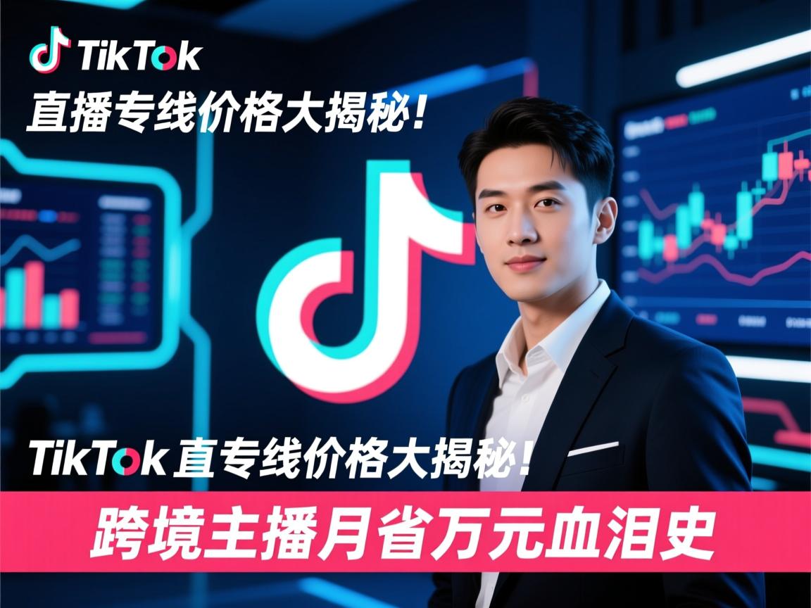 TikTok直播专线价格大揭秘!跨境主播月省万元血泪史