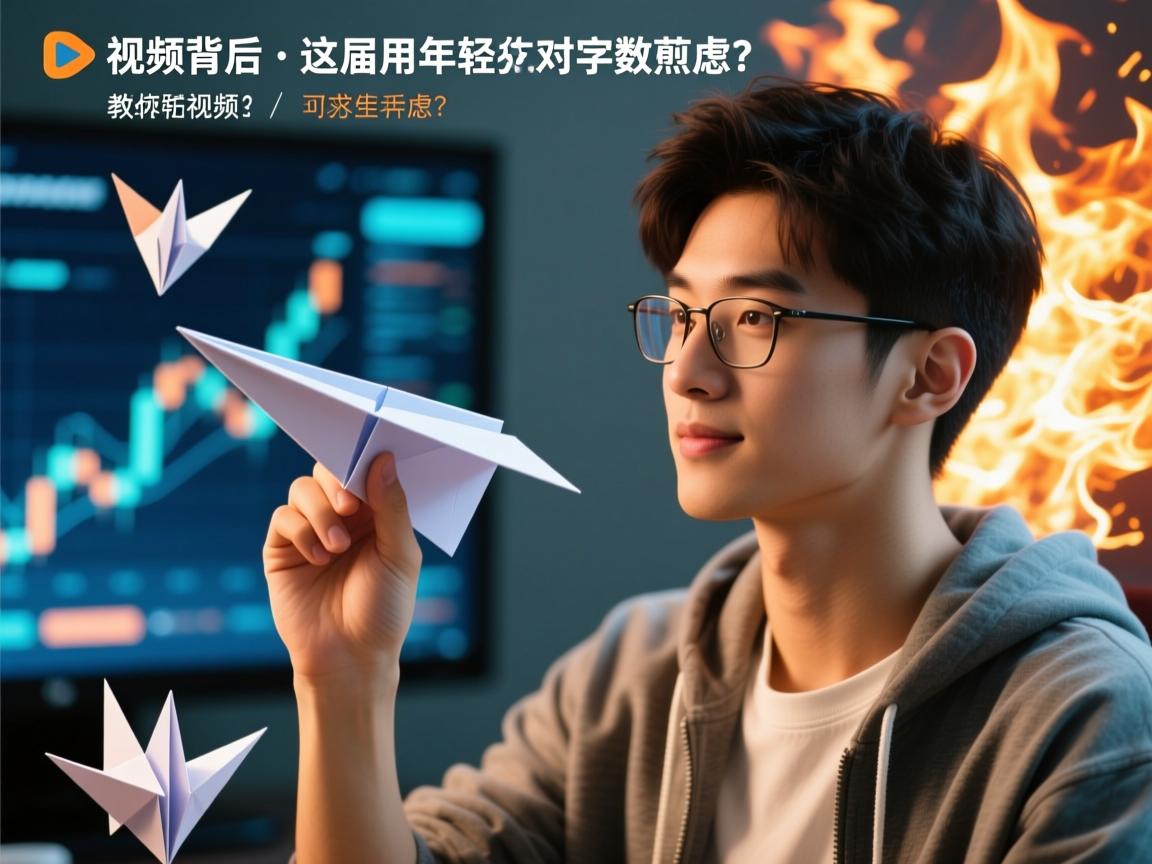 纸飞机教程视频爆火背后,这届年轻人用折纸对抗数字焦虑?