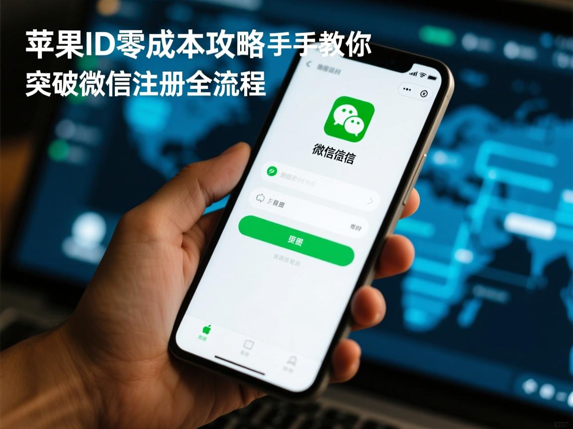 苹果ID零成本攻略,手把手教你突破微信注册全流程