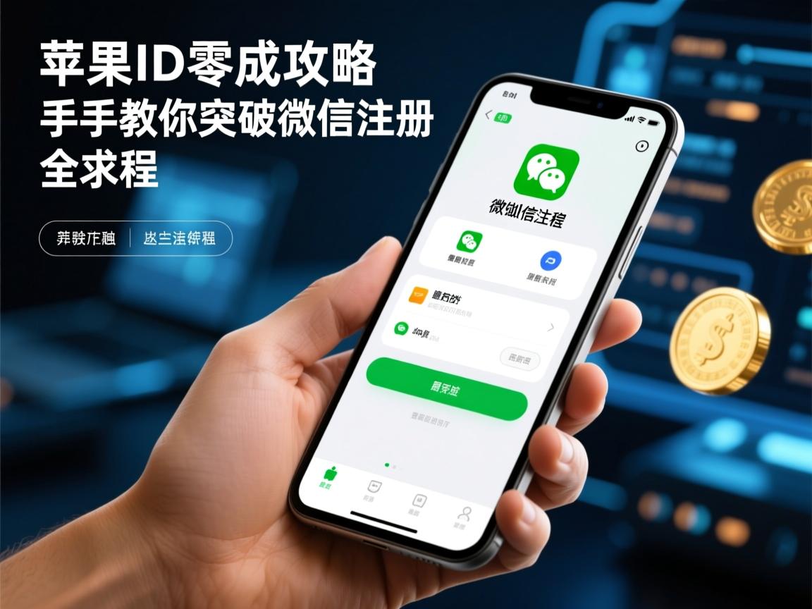苹果ID零成本攻略,手把手教你突破微信注册全流程