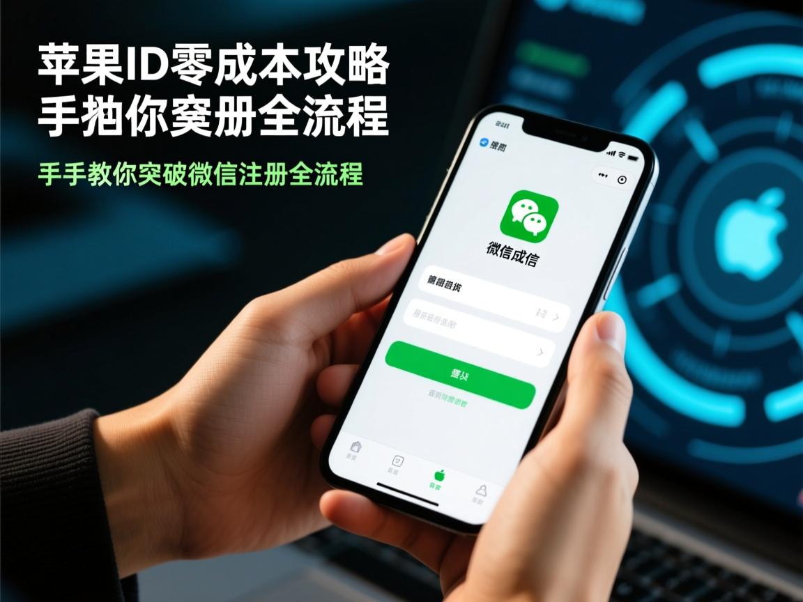 苹果ID零成本攻略,手把手教你突破微信注册全流程