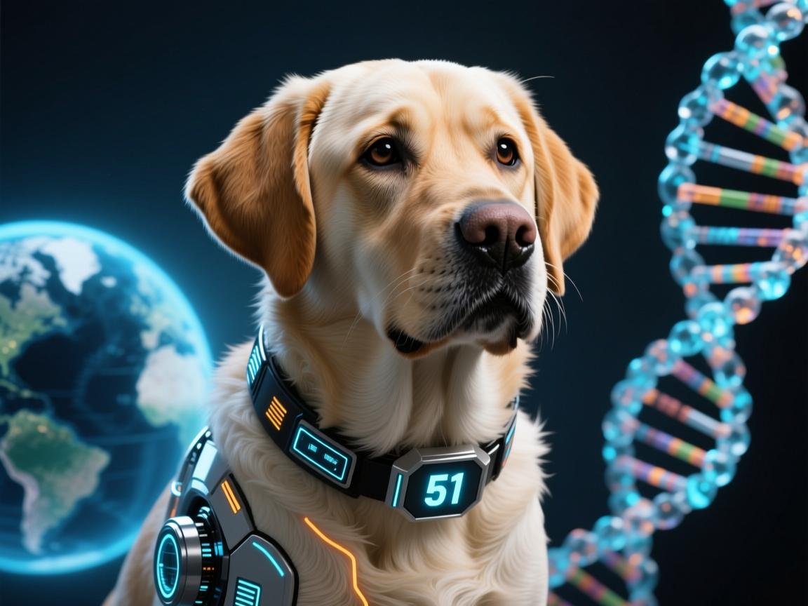 AI基因革命!拉布拉多变种51引爆全球犬圈,标准改写者还是基因怪物?