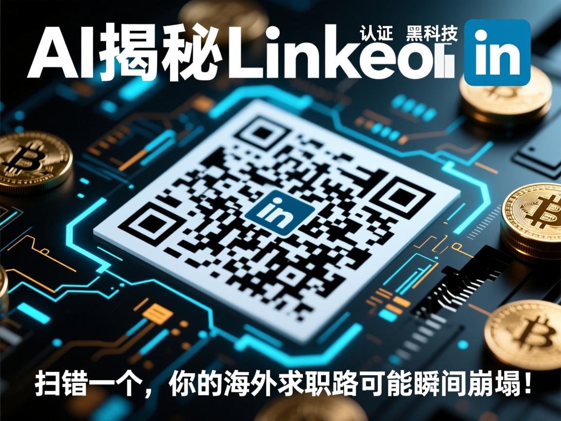 AI揭秘LinkedIn认证黑科技,扫错一个码,你的海外求职路可能瞬间崩塌!