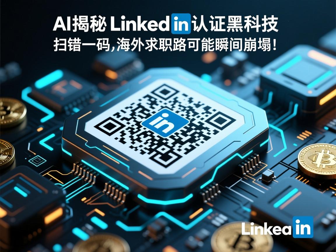 AI揭秘LinkedIn认证黑科技,扫错一个码,你的海外求职路可能瞬间崩塌!