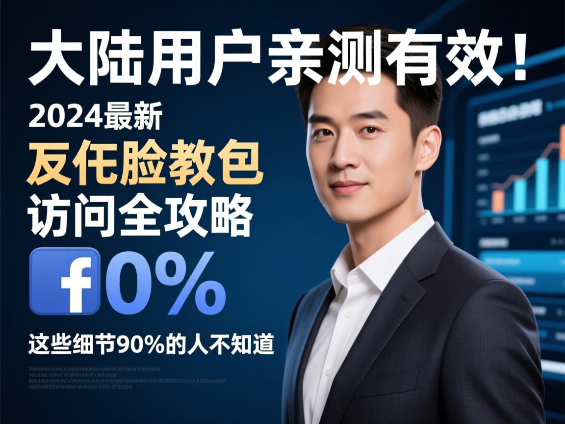 大陆用户亲测有效!2024最新脸书访问全攻略,这些细节90%的人不知道