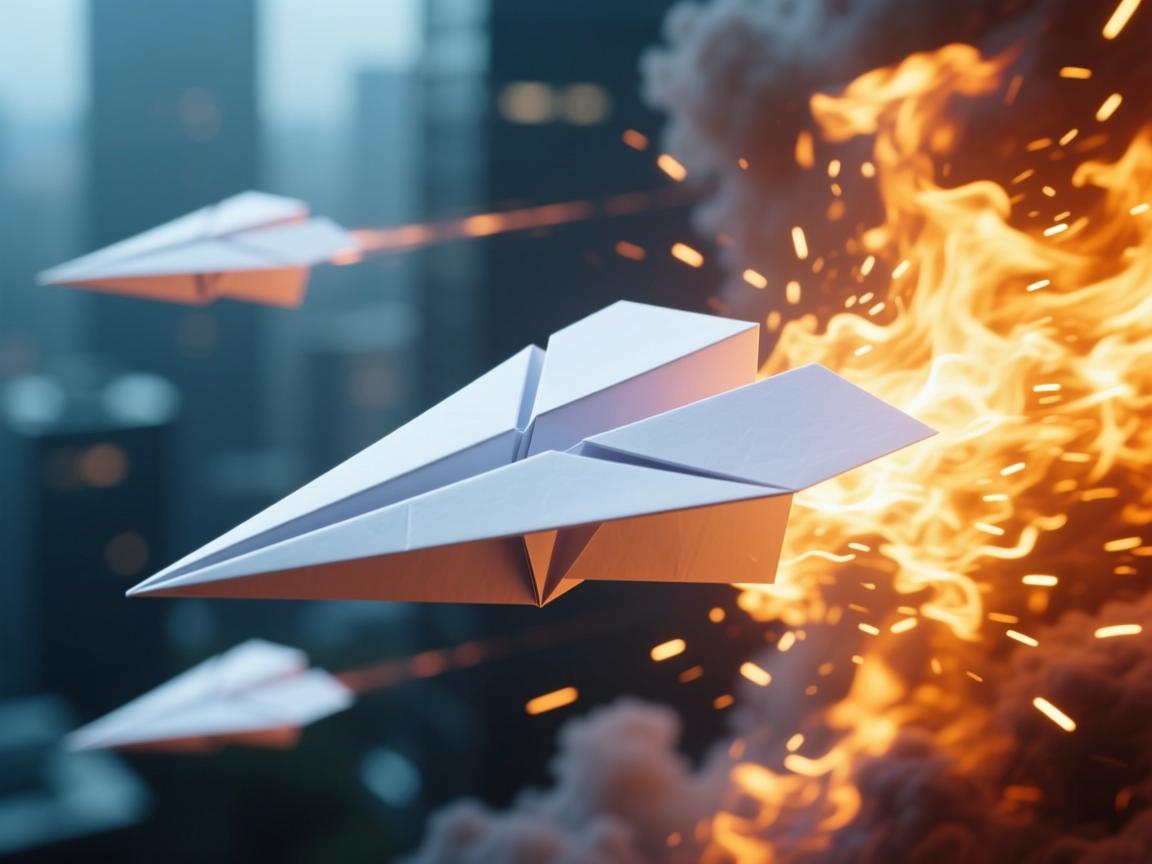 纸飞机教程视频爆火背后,这3个折叠技巧让飞行距离翻倍!