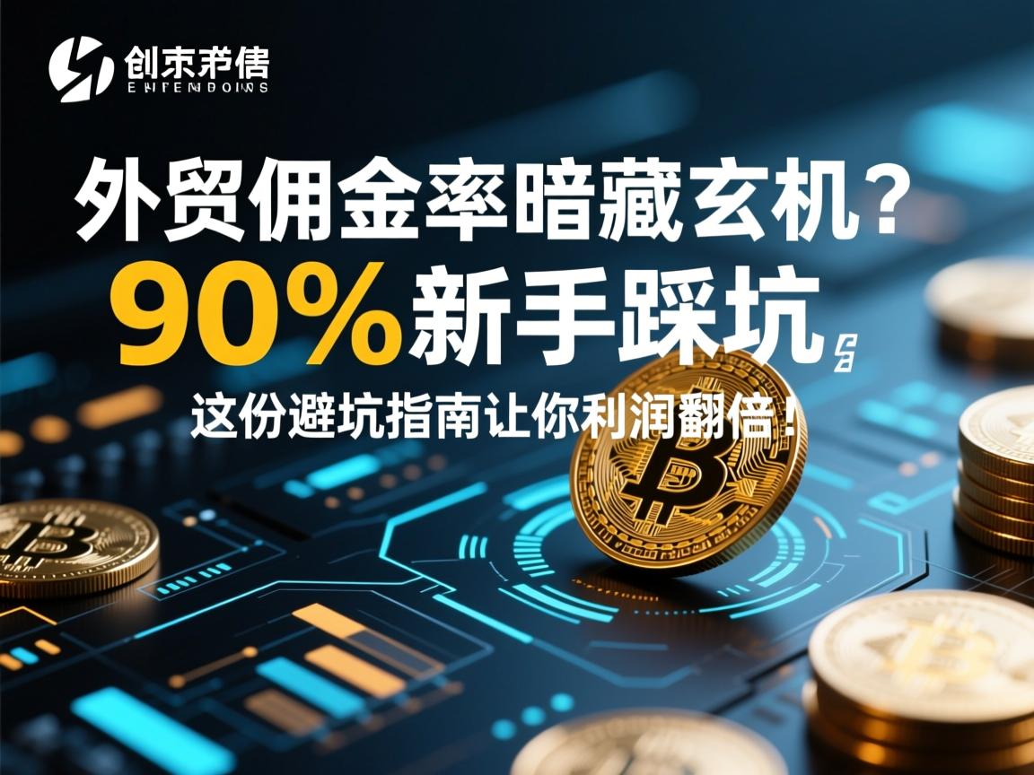 外贸佣金率暗藏玄机?90%新手踩坑,这份避坑指南让你利润翻倍!