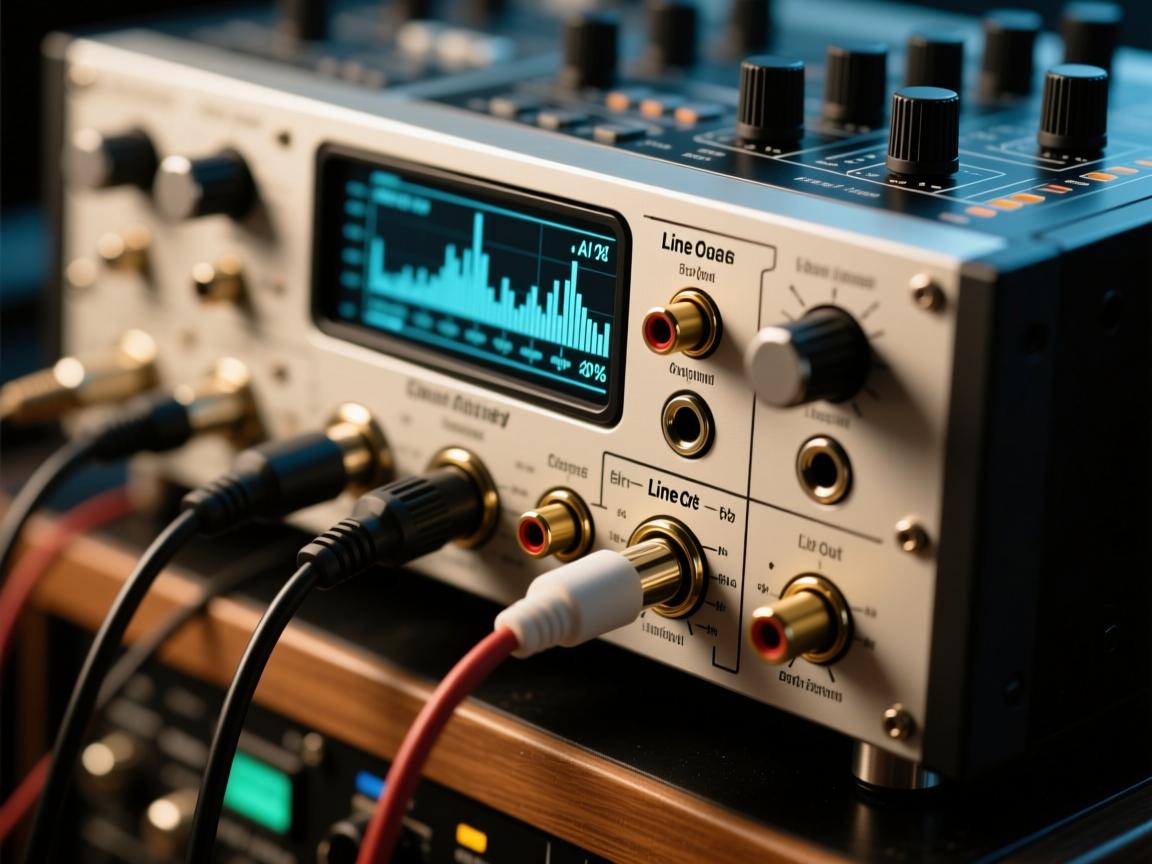 AI解码音乐玄机!老烧私藏的Line Out玩法,音质飙升200%的秘密