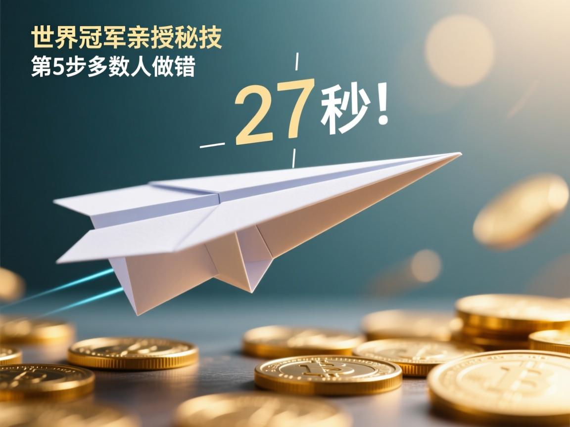 纸飞机滞空27秒!世界冠军亲授折叠秘技,第5步多数人做错