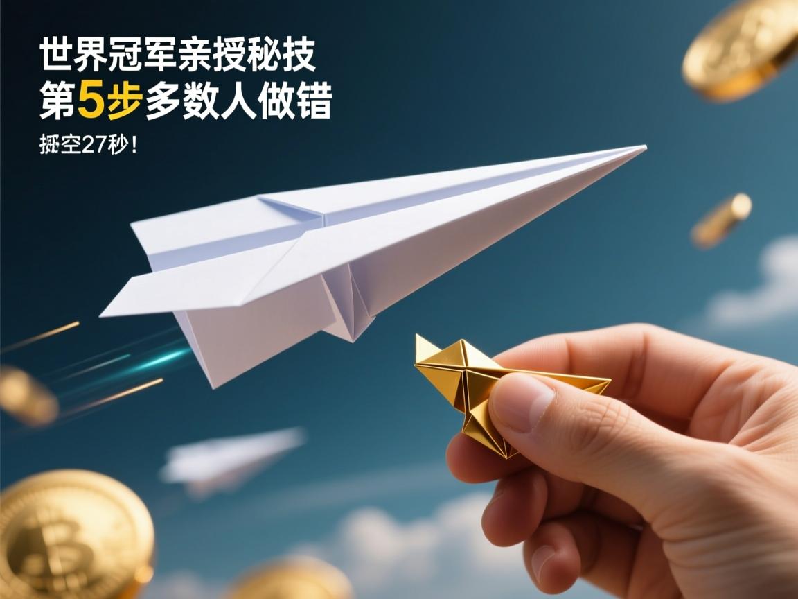纸飞机滞空27秒!世界冠军亲授折叠秘技,第5步多数人做错