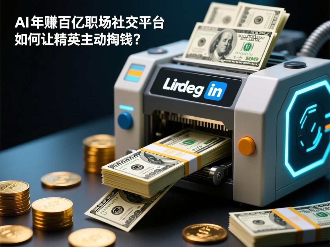 AI透视领英印钞机,年赚百亿的职场社交平台如何让精英主动掏钱?
